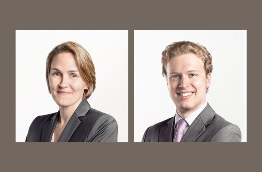  Oberson Abels’ new partners: Rebecca Lauchenauer & Alejandro Maniewicz Wins